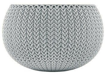 Підвісне кашпо Cozies M 9,4 л із комплектом для підвішування, сіре 7290106929852 фото