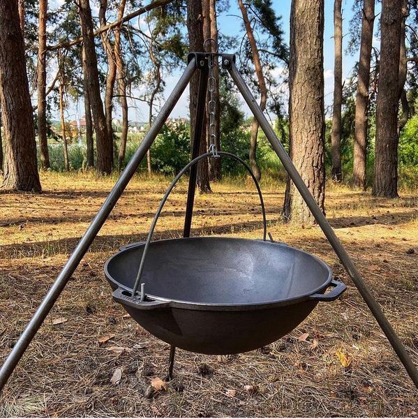 Казан чавунний азіатський 6л з триногою Brizoll KA06T KA06T фото