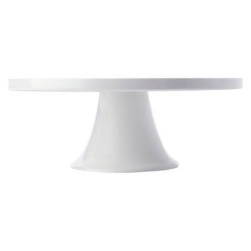 AY0368 Підставка для торта WHITE BASICS ROUND порцелянова, 30 х 11 см AY0368 фото
