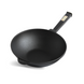 Сковорода чавунна WOK 24 см з ручкою Black та скляною кришкою Brizoll W24HP1-6 W24HP1-6 фото 2