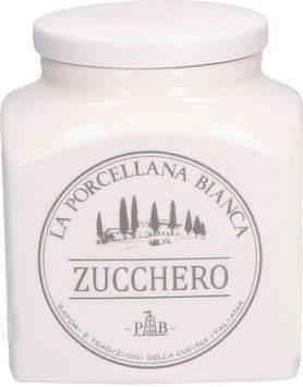 P01261100Z Банка для цукру La Porcellana Bianca CONSERVA CLASSIC, порцеляна, 1,1 л P01261100Z фото