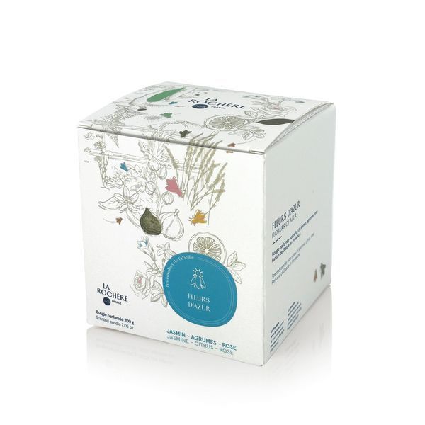 Свеча ароматизированная ABEILLE FLEUR D&rsquo;AZUR 9,4 см, 200 г La Rochere L00644918 L00644918 фото