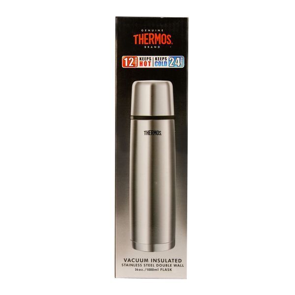 Вакуумний термос FBB-1000B 1 л, сталевий 5010576853240 фото