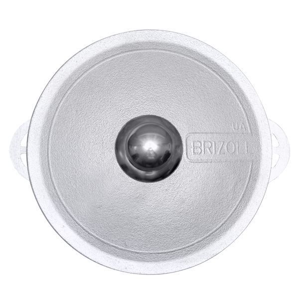 Казан алюминиевый 2 л с дужкой и крышкой Brizoll 12-002-1 12-002-1 фото