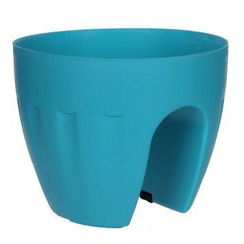 Кашпо Elba 4,2 л бірюзове MICA Decorations 8718861061444 8718861061444 фото