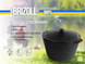Казан чавунний туристичний 6 л з кришкою та чохлом Brizoll KT06-1CH KT06-1CH фото 8