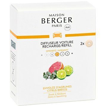 6580 Картридж для дифузора для автівки Maison Berger Paris CITRUS BREEZE 6580 фото