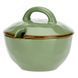 Цукорниця CONCERTO VERDE OLIVA керамічна оливкова 250 мл Rose&Tulipani Milano R136100013 R136100013 фото 1