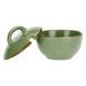 Цукорниця CONCERTO VERDE OLIVA керамічна оливкова 250 мл Rose&Tulipani Milano R136100013 R136100013 фото 3