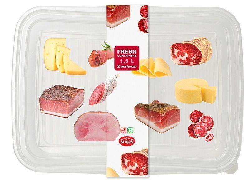 Набор контейнеров для продуктов 1,5 л, 2 шт. Snips 8001136003011 8001136003011 фото