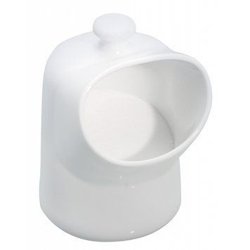 Ёмкость для соли PIG, фарфор, белая, 17 см, декоративная, Kitchen Craft KCSPIGCER KCSPIGCER фото